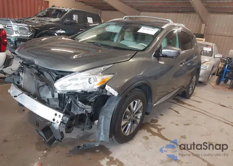 2017 Nissan Murano Sl из США, поврежденный, VIN 5N1AZ2MG6HN121073